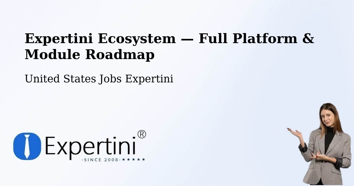 Expertini Ecosystem — Full Platform & Module Roadmap – Orange