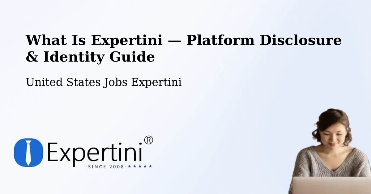 What Is Expertini — Platform Disclosure & Identity Guide – Orange